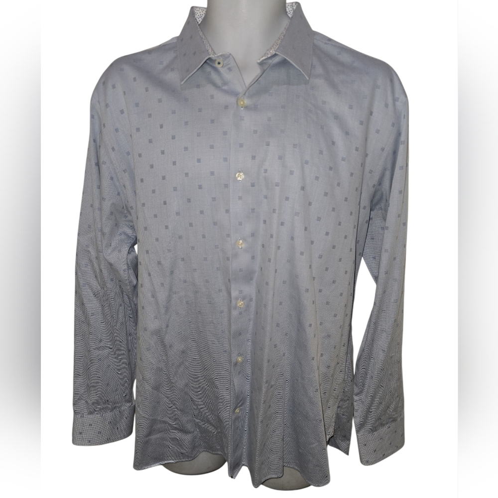 Ted Baker Endurance Men's Luxury Shirt Slim Fit 17.5 - 34/35